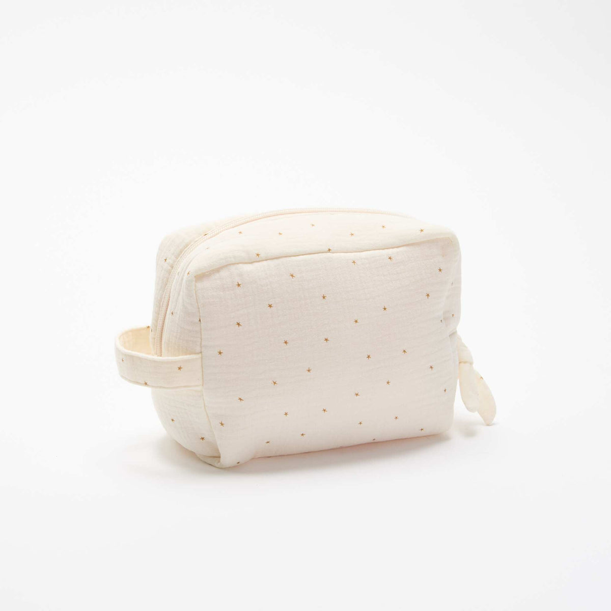 Quilted Storage Pouch BEIGE