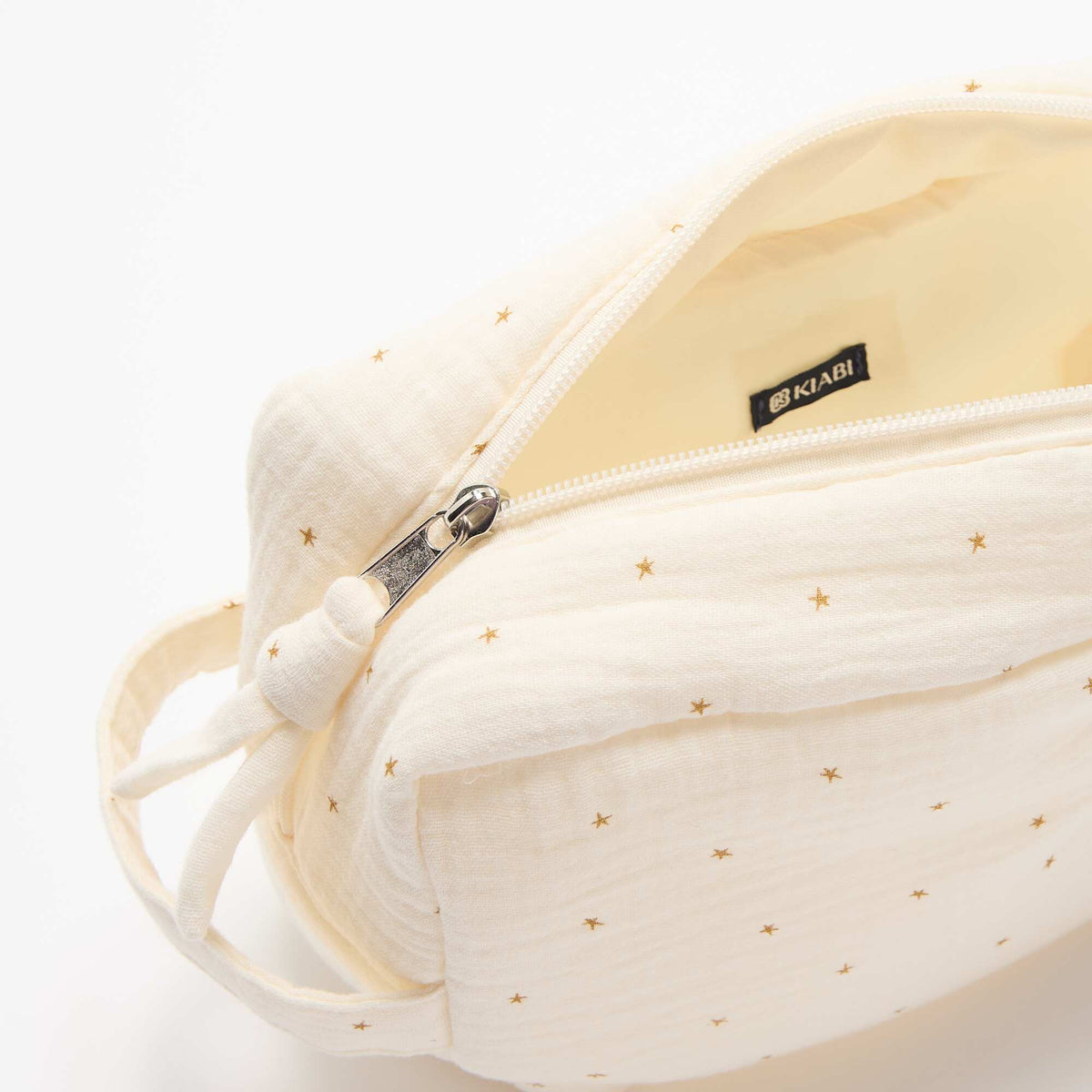 Quilted Storage Pouch BEIGE