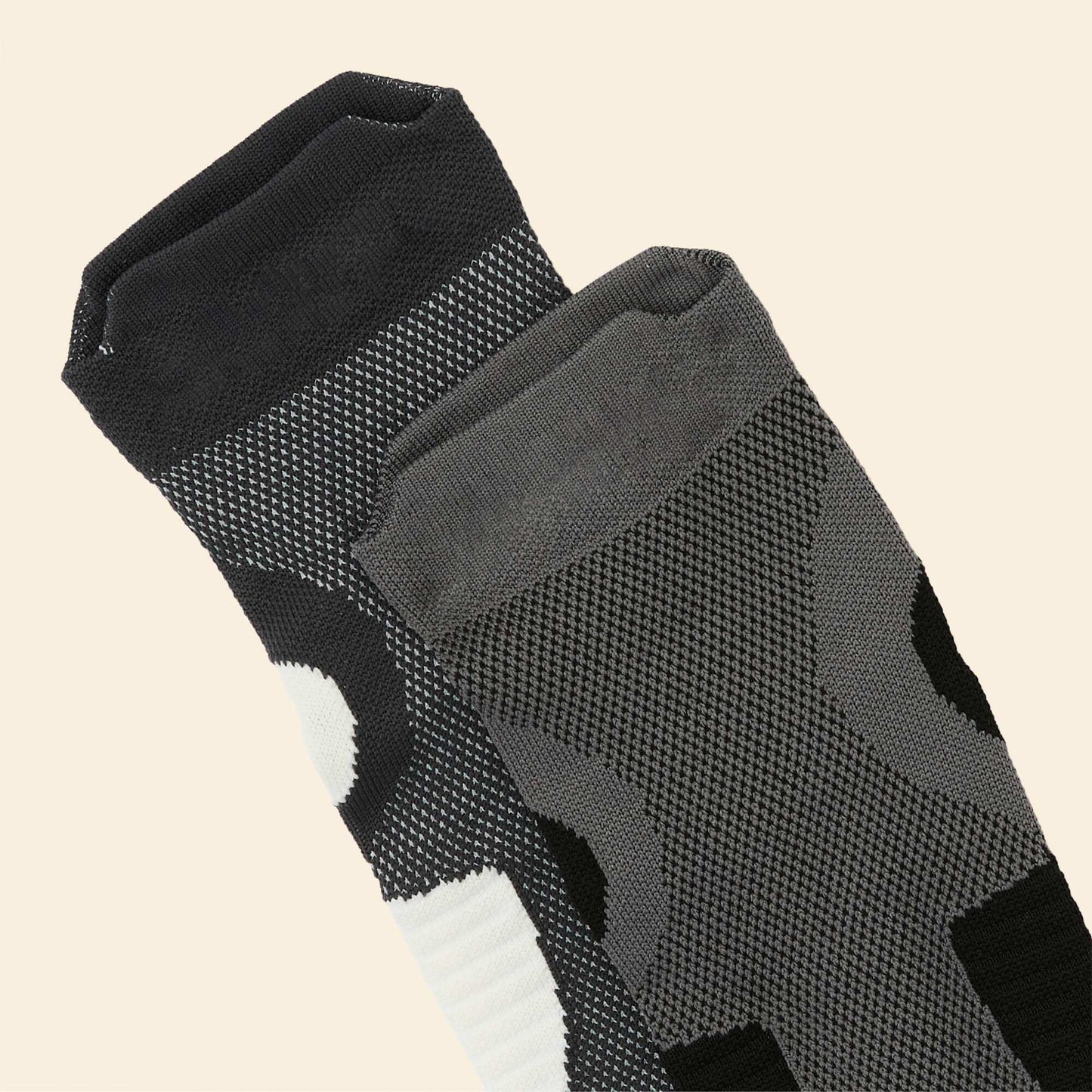 2-Pack Compression Socks BLACK