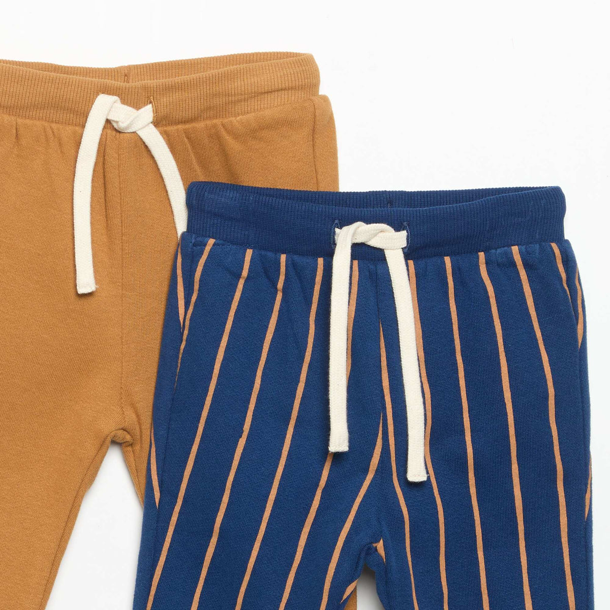 Set of 2 Fleece Trousers BLUE