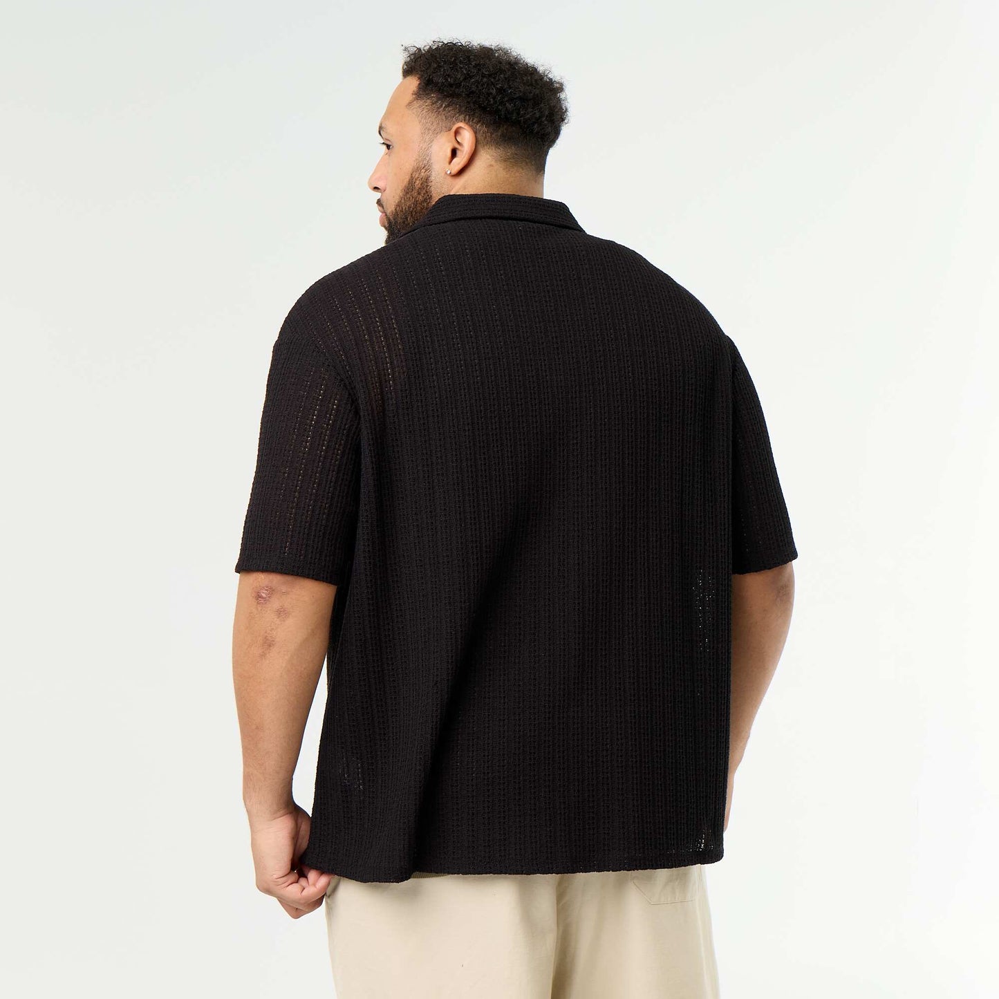 Short-sleeved shirt BLACK