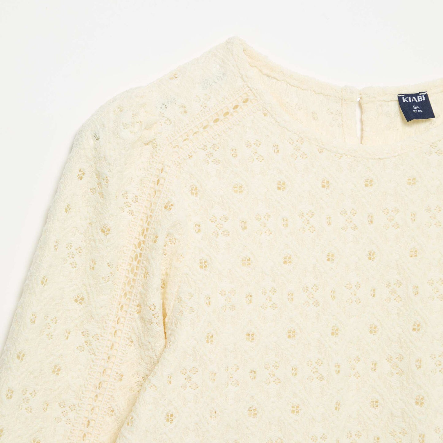 Open-knit sweater BEIGE