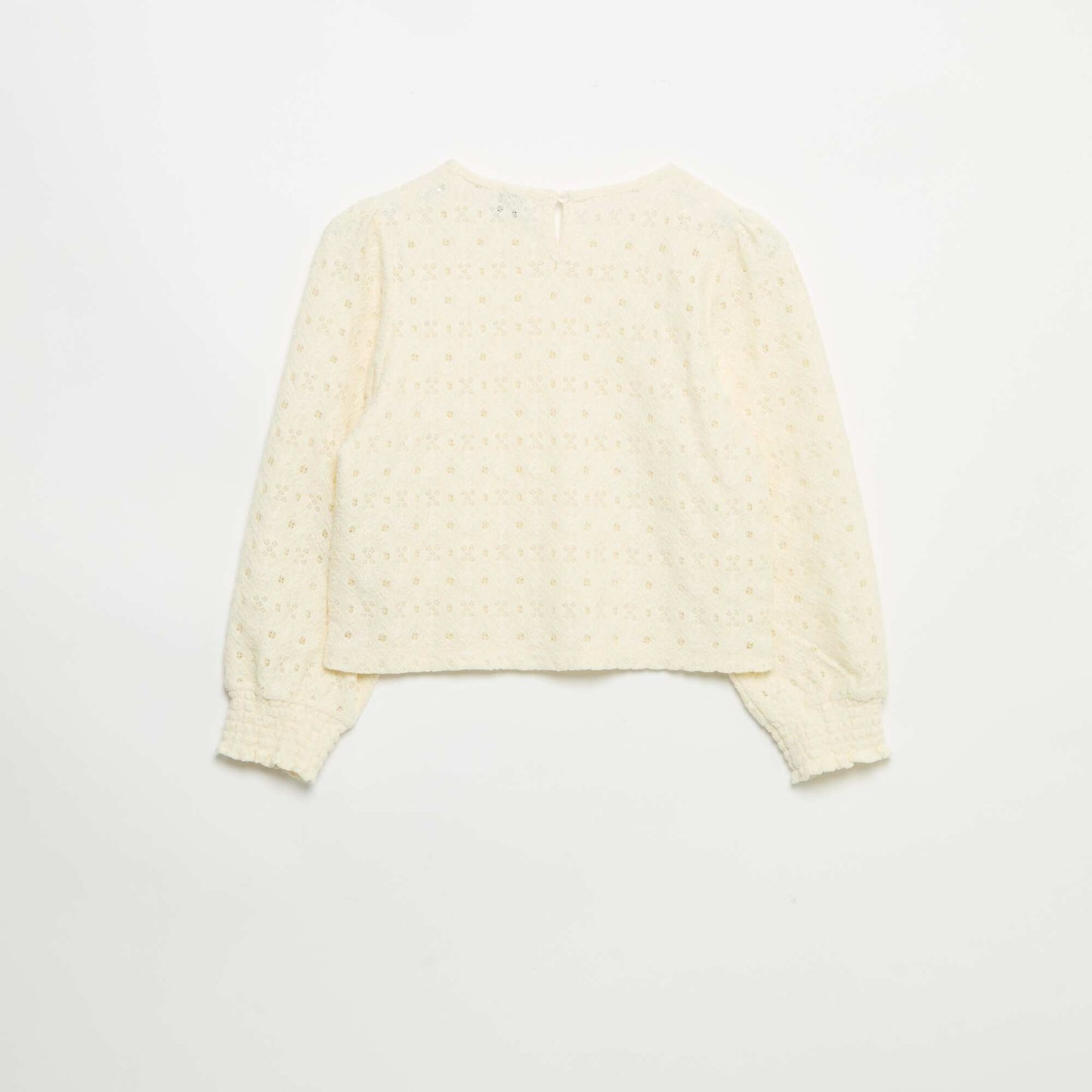 Open-knit sweater BEIGE