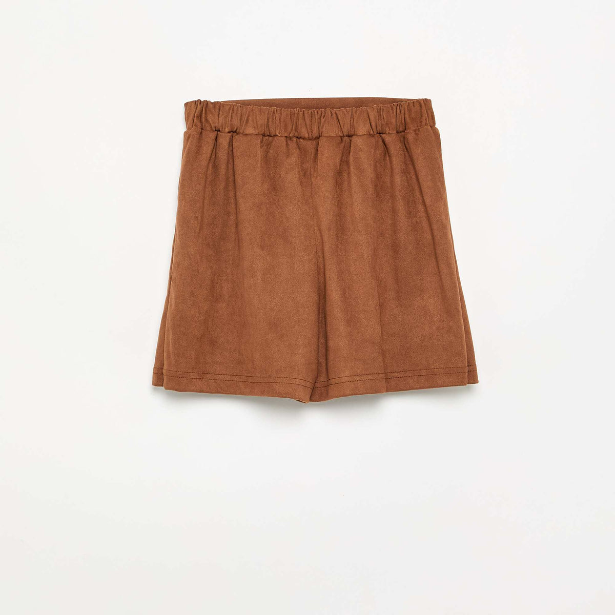 Suedette Skort BROWN