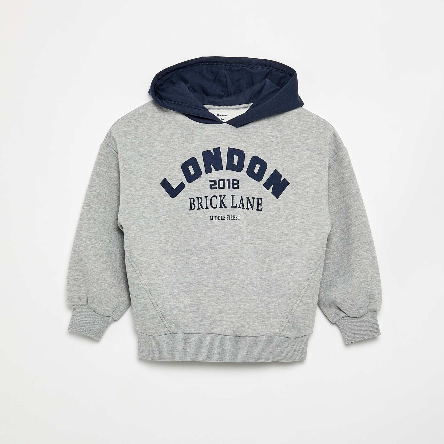Printed Hoodie GREY