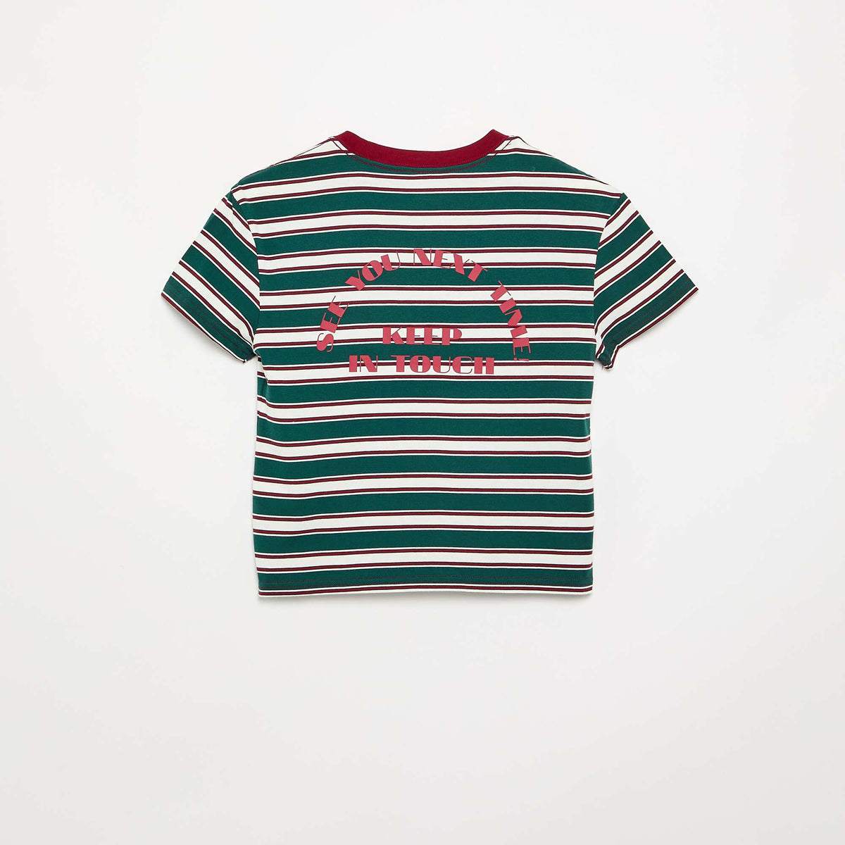 Striped Short-Sleeve T-Shirt GREEN