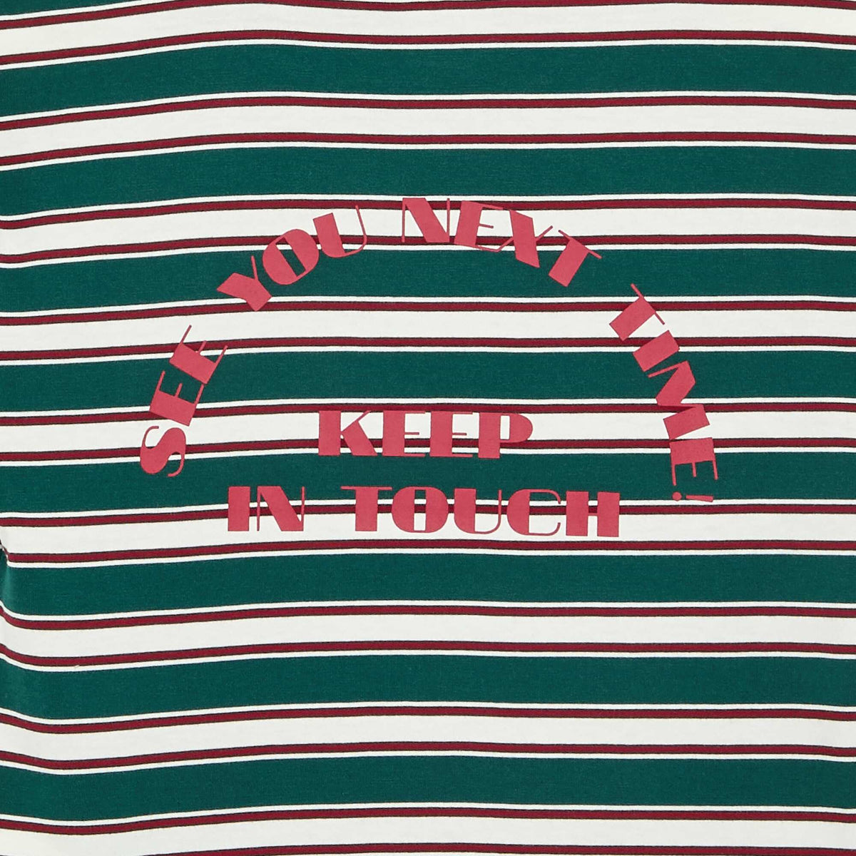 Striped Short-Sleeve T-Shirt GREEN