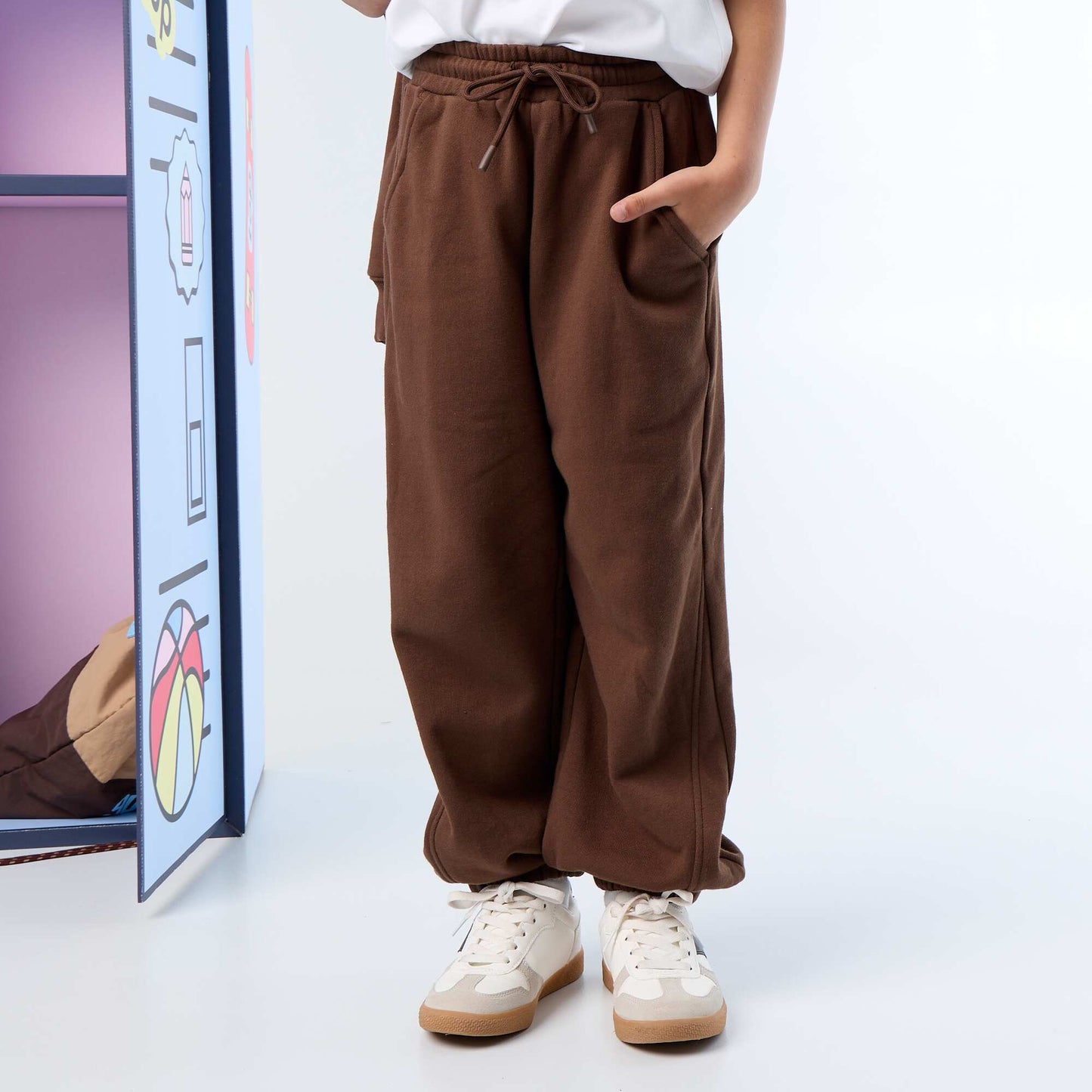 French Terry Joggers BROWN