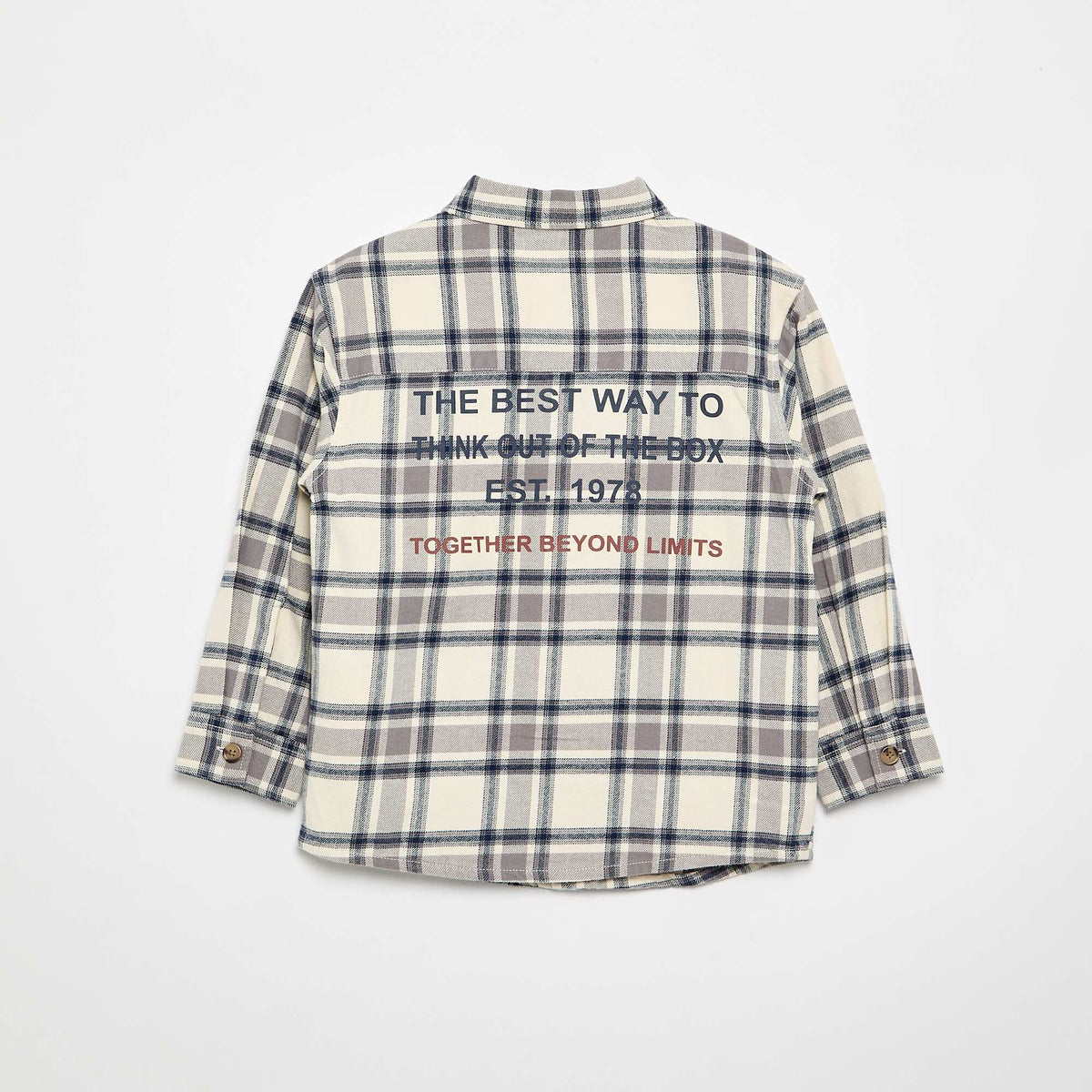 Flannel Overshirt BLUE