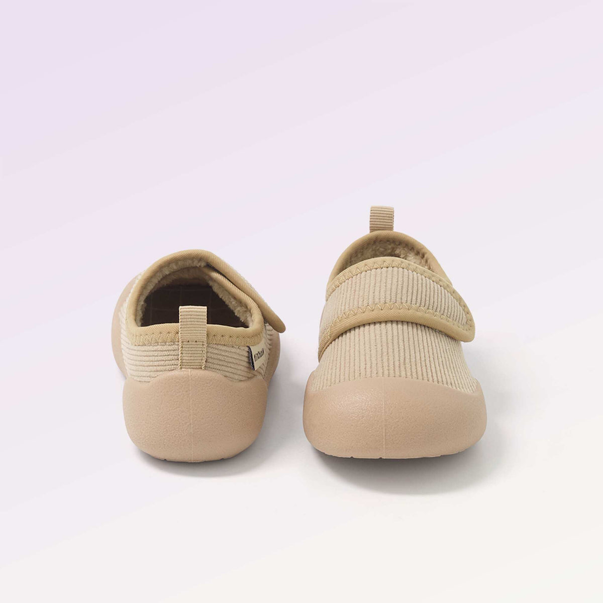 Soft low-top slippers - Motor skills 3: 'First steps' - Kitchoun BEIGE