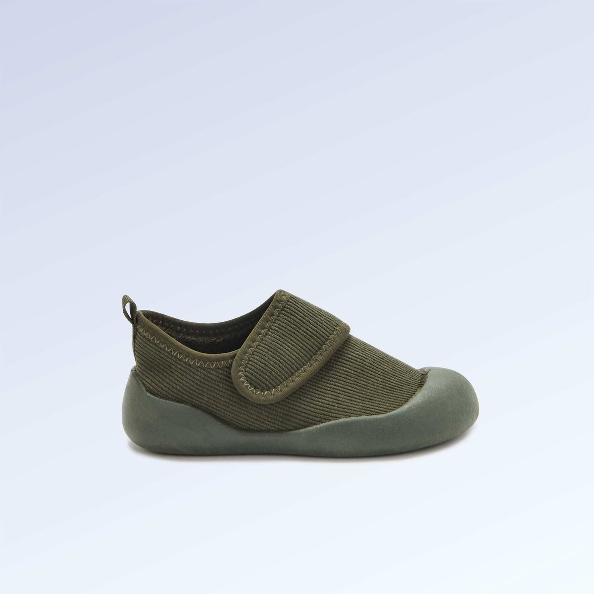 'Kitchoun' soft lined barefoot slippers KHAKI