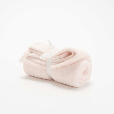 Plain fleece blanket PINK