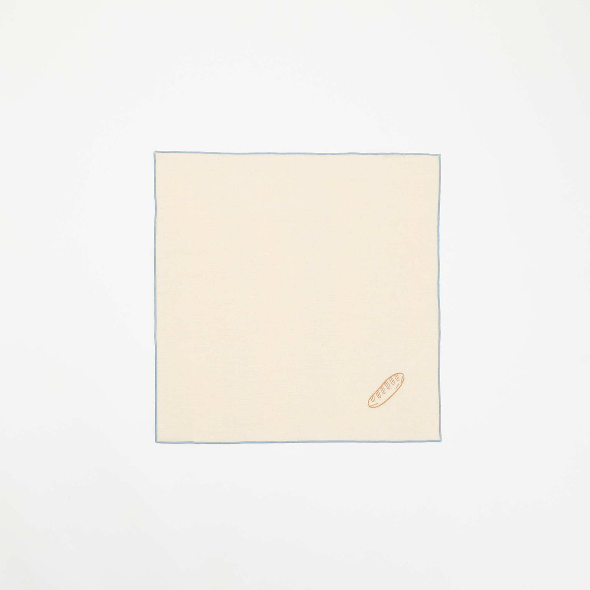 Set of 2 embroidered table napkins BEIGE