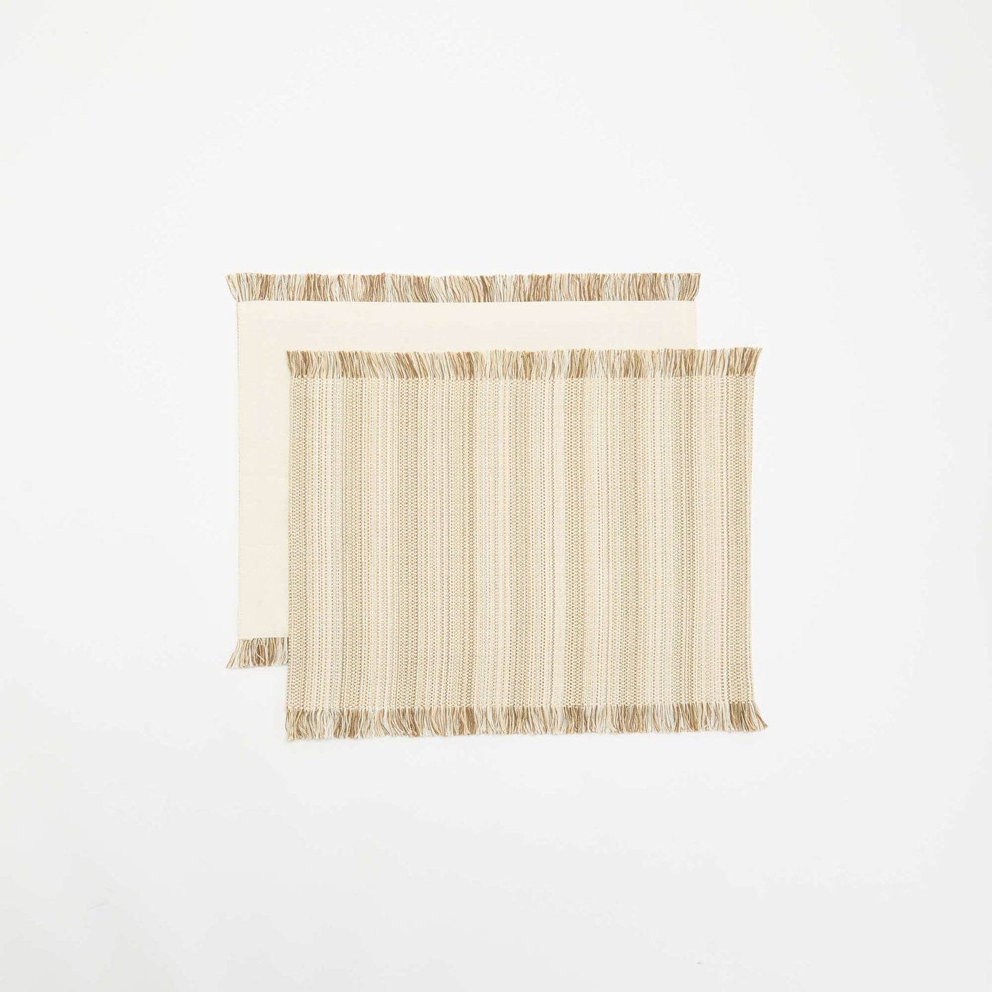Set of 2 placemats BEIGE