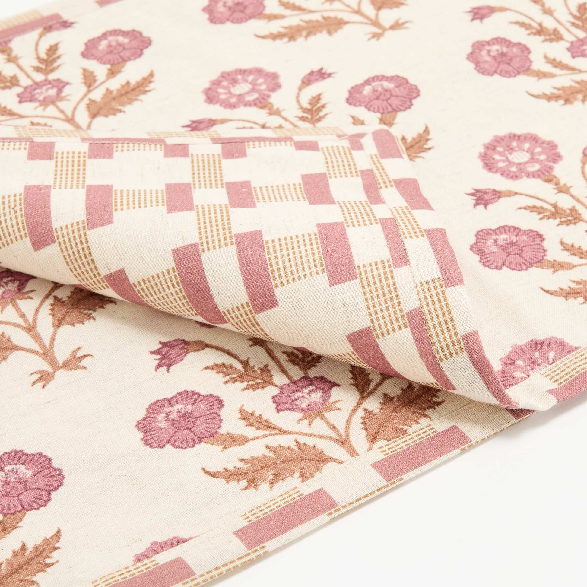 Set of 2 Printed Placemats PINK