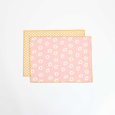 Set of 2 placemats PINK