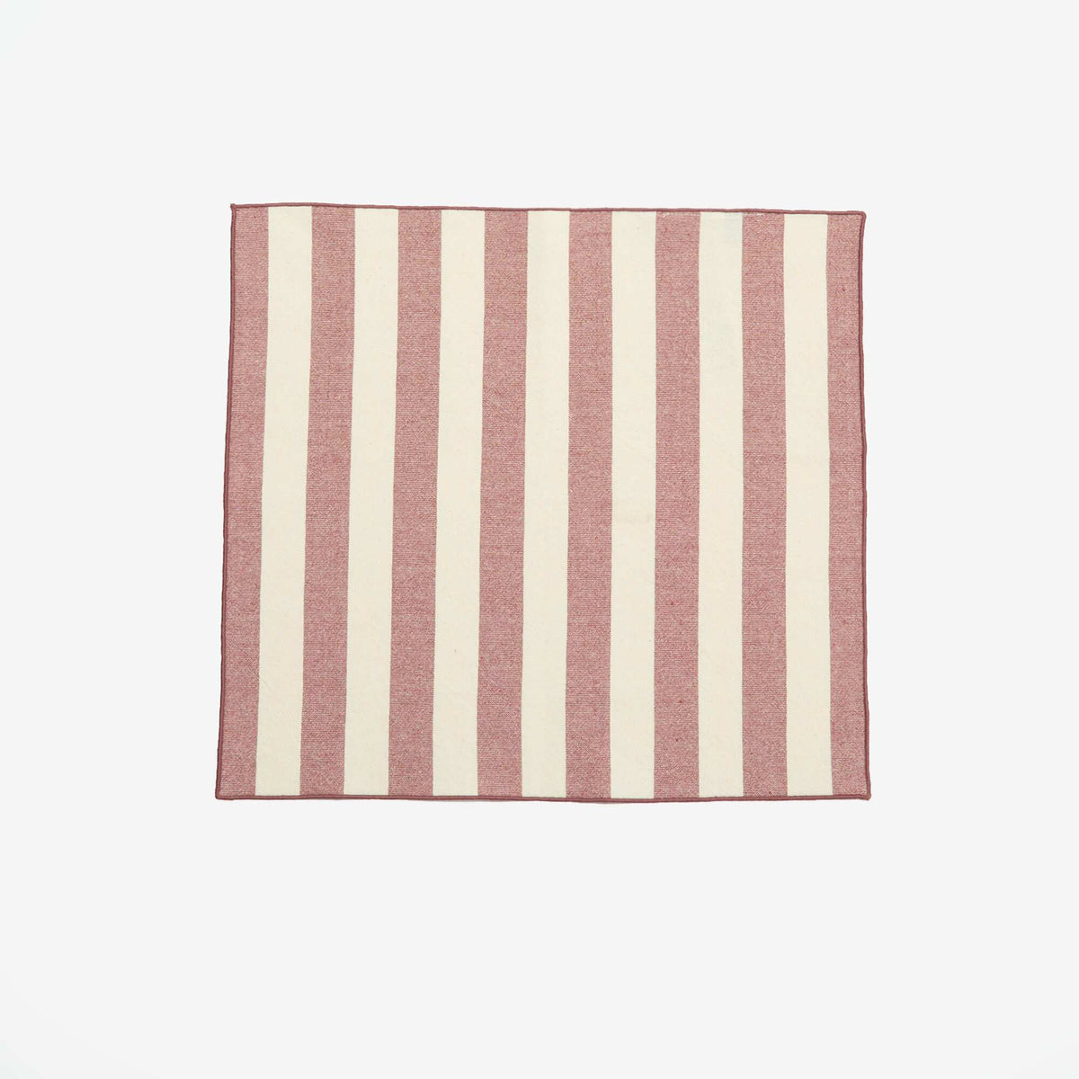 Set of 2 Plain 2-in-1 Placemats/Napkins 40 x 40 cm PINK