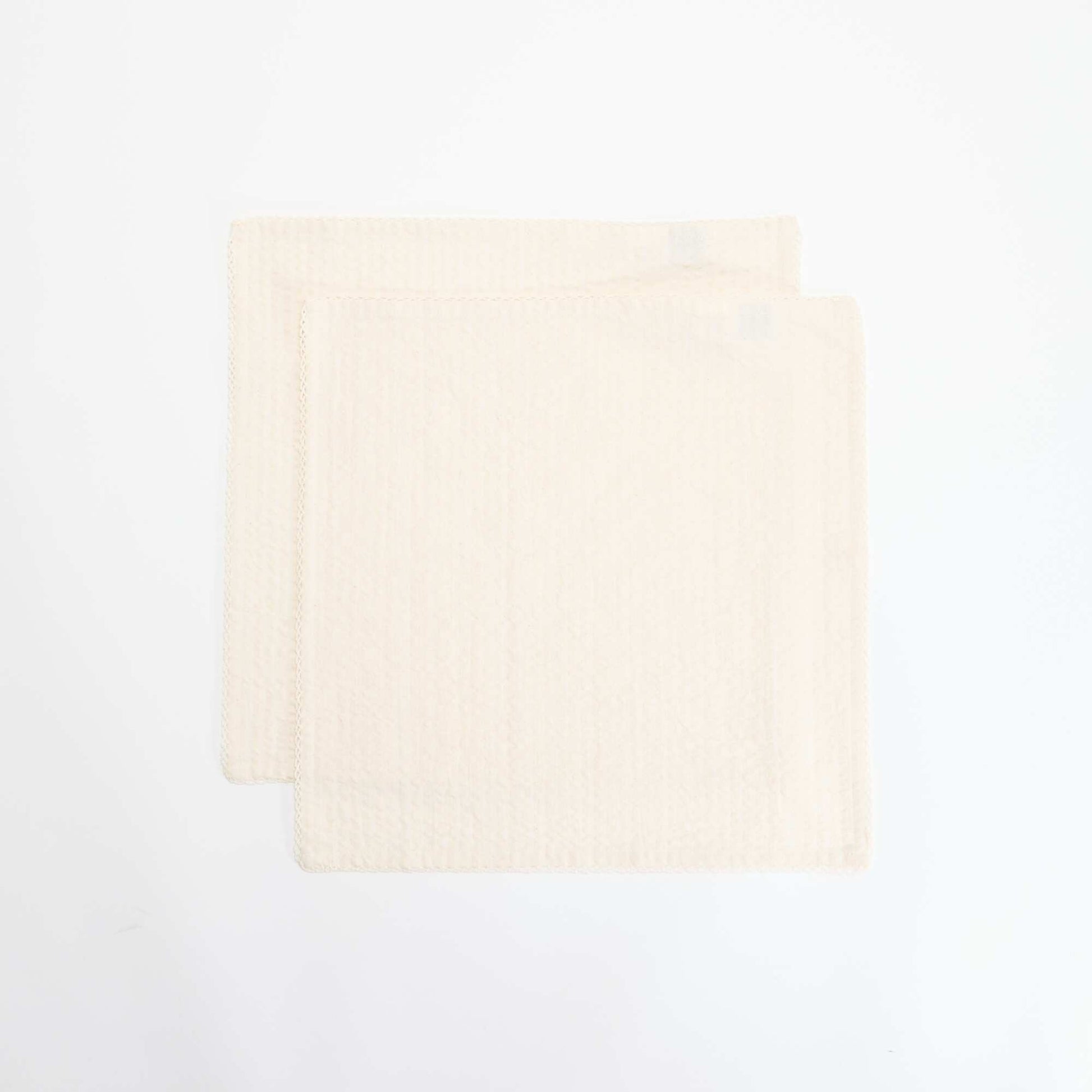 Set of 2 Table Napkins BEIGE