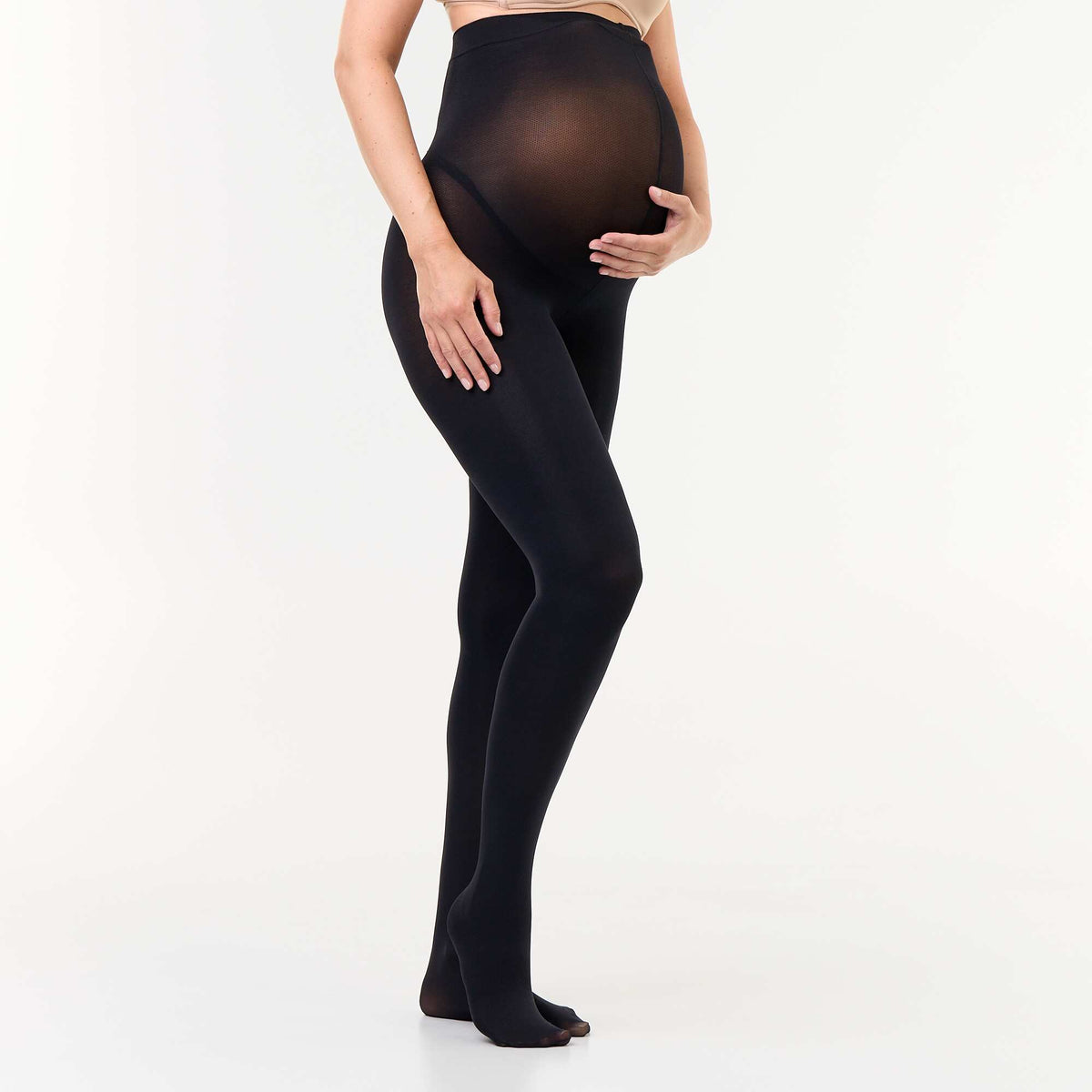 120 Denier Maternity Tights BLACK