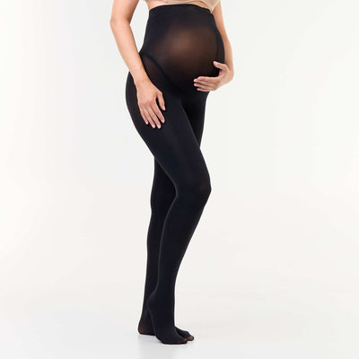 120 Denier Maternity Tights BLACK