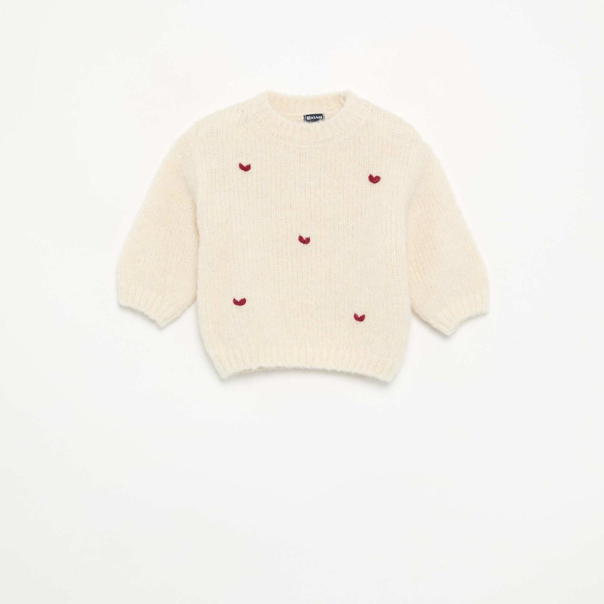 Long-sleeved sweater BEIGE