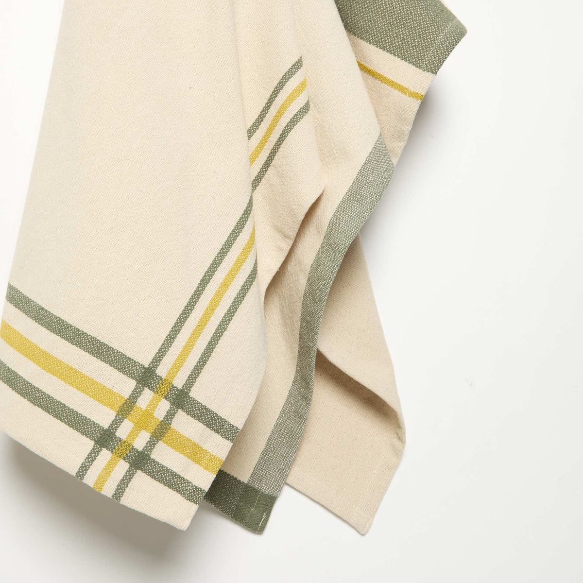 Set of 3 Tea Towels GREEN