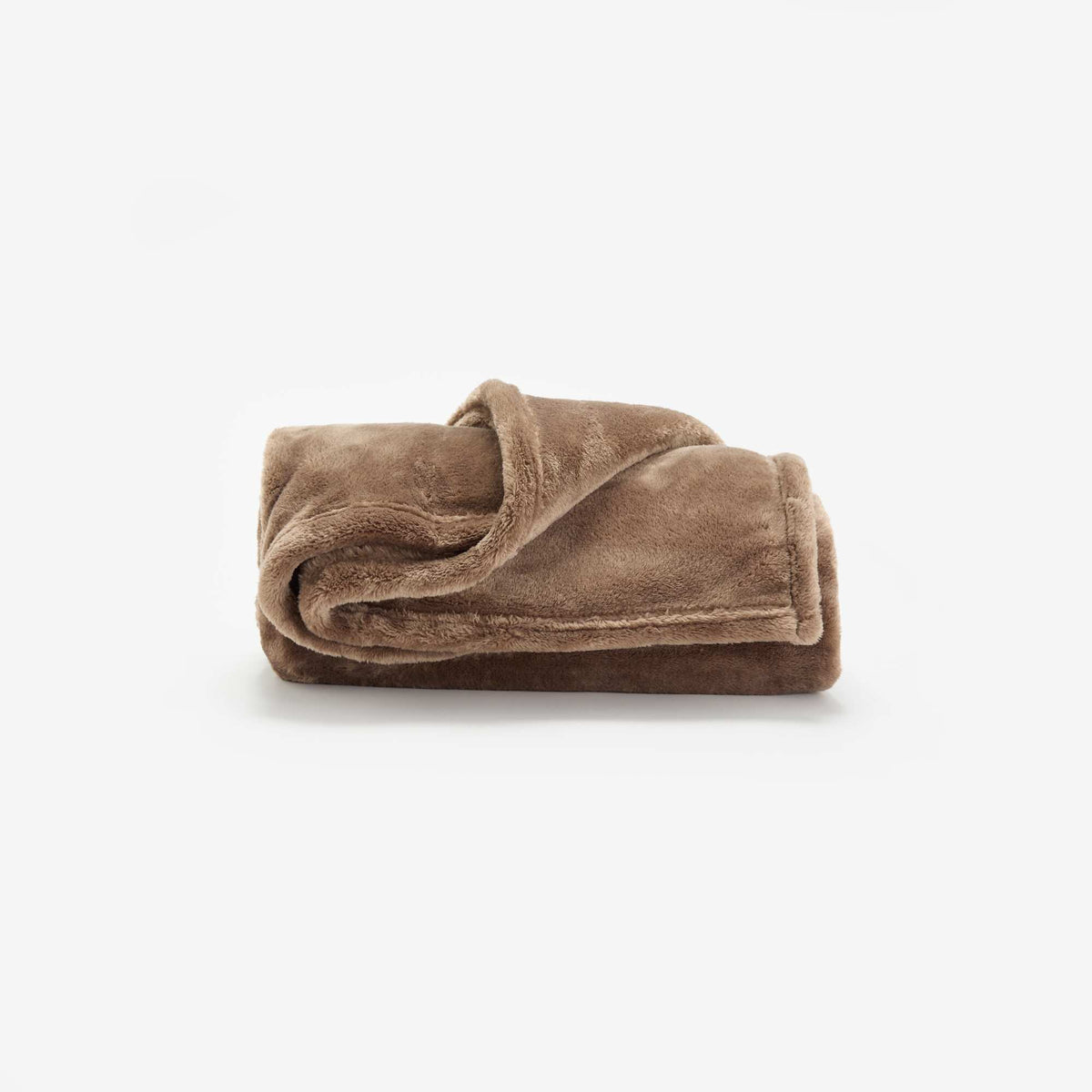 Fleece Throw BROWN