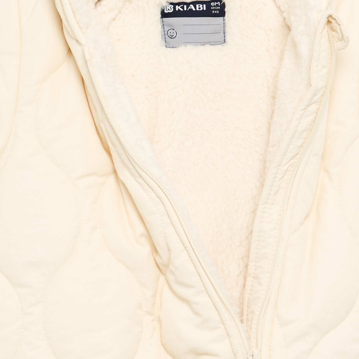 Footless Pram Suit WHITE