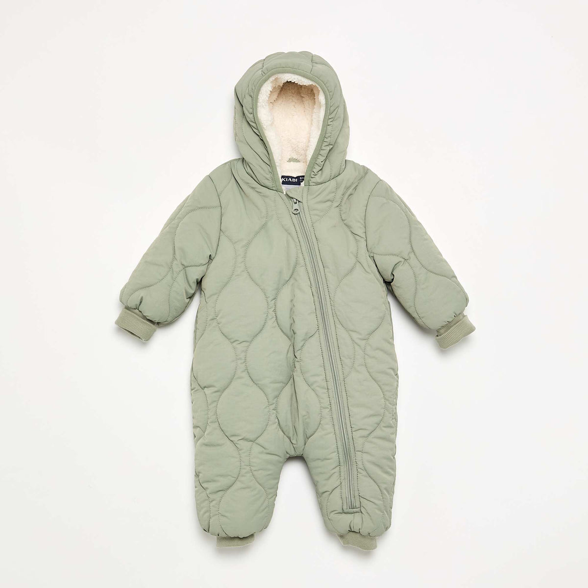 Footless Pram Suit GREEN