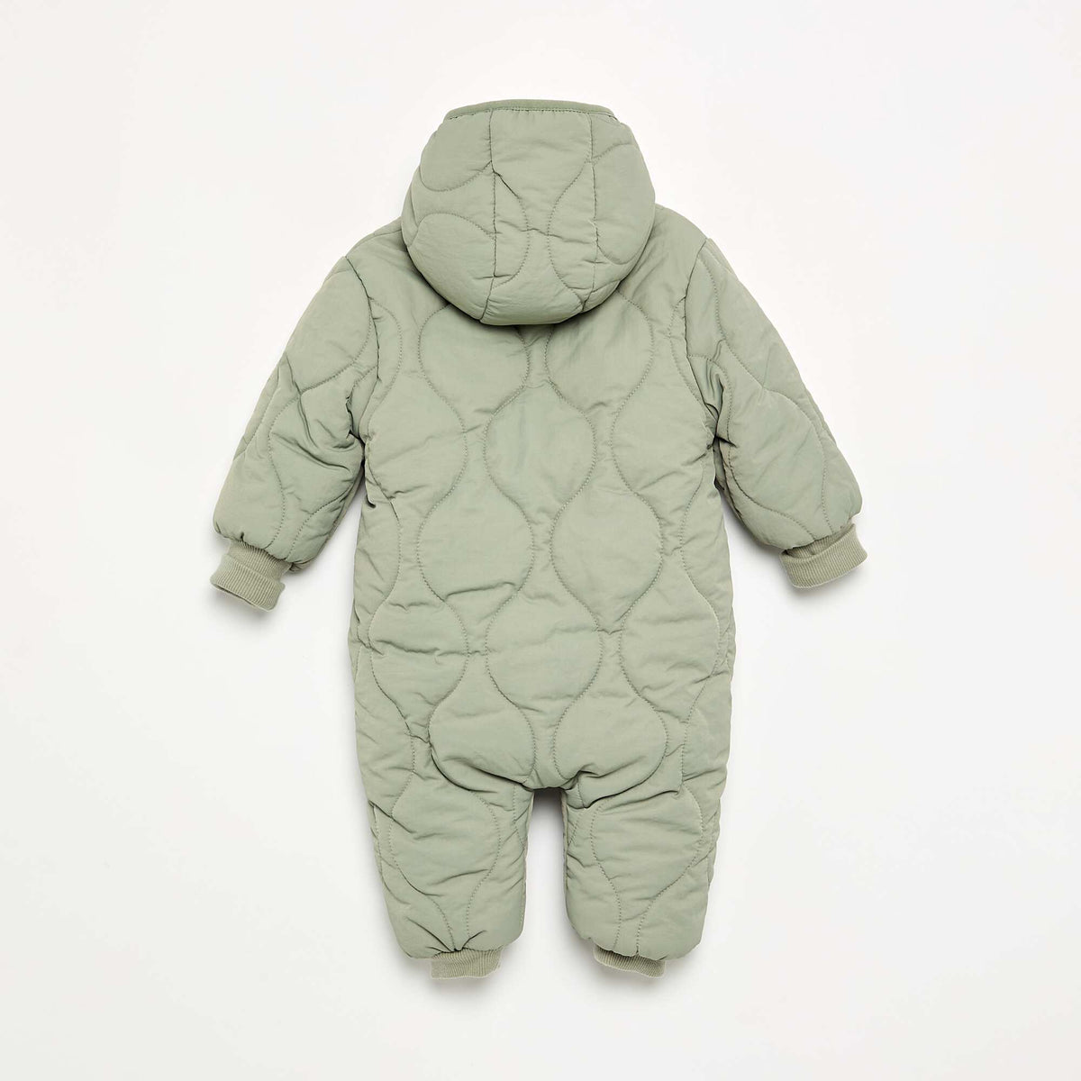 Footless Pram Suit GREEN