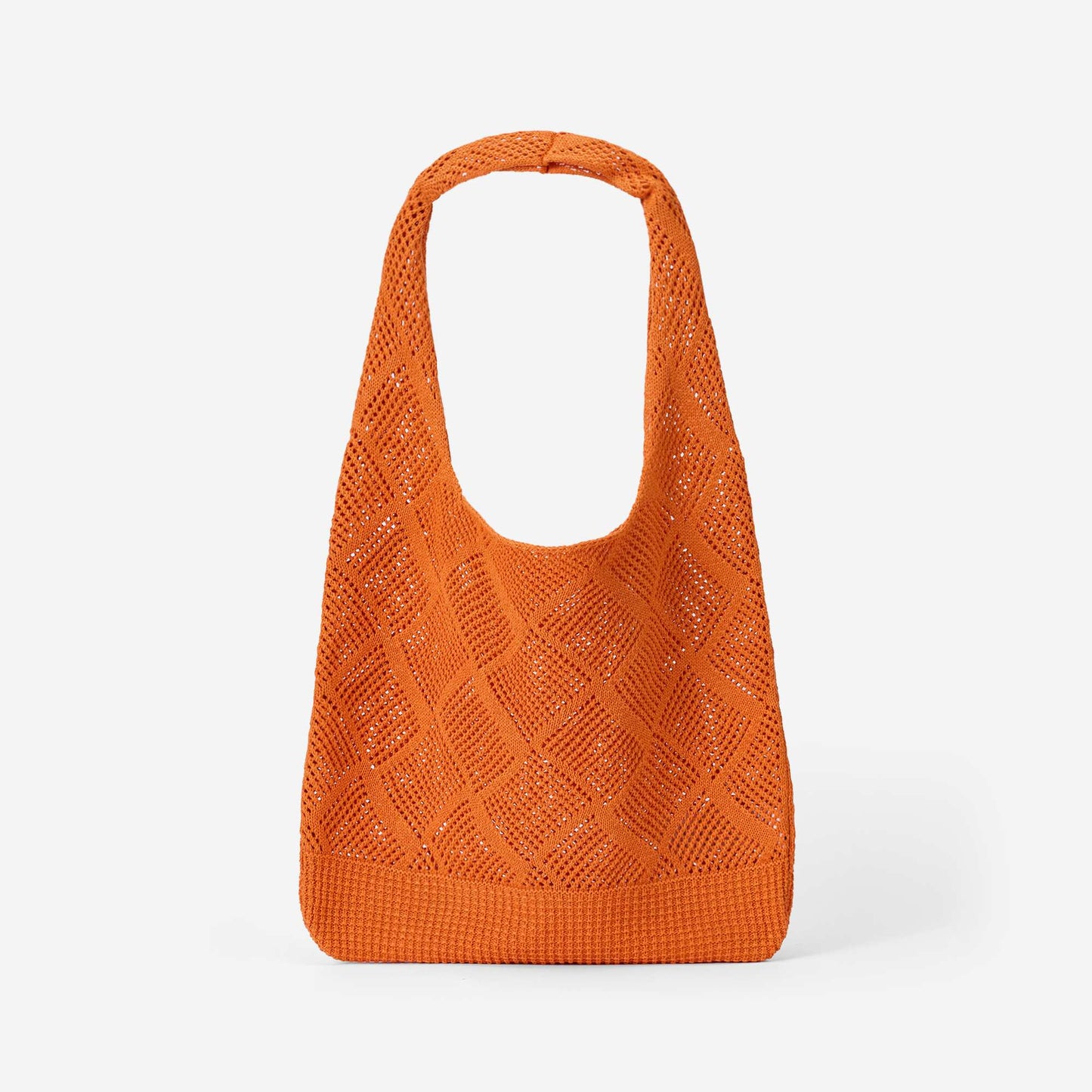 Openwork Mesh Bag ORANGE
