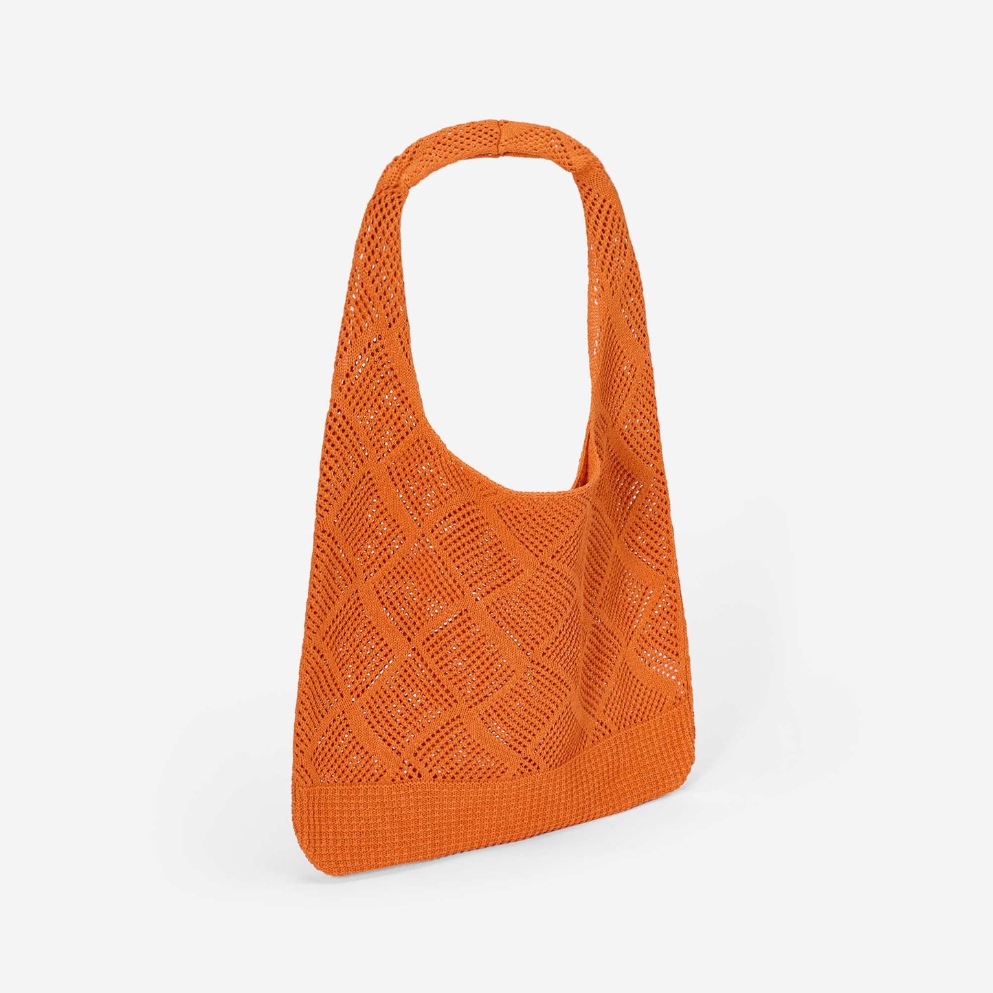 Openwork Mesh Bag ORANGE