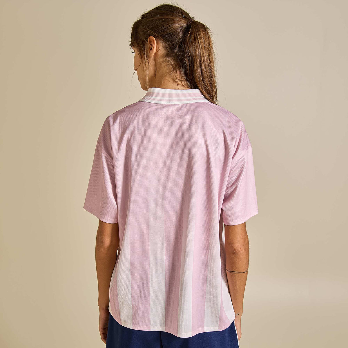 Short-sleeved football t-shirt PINK