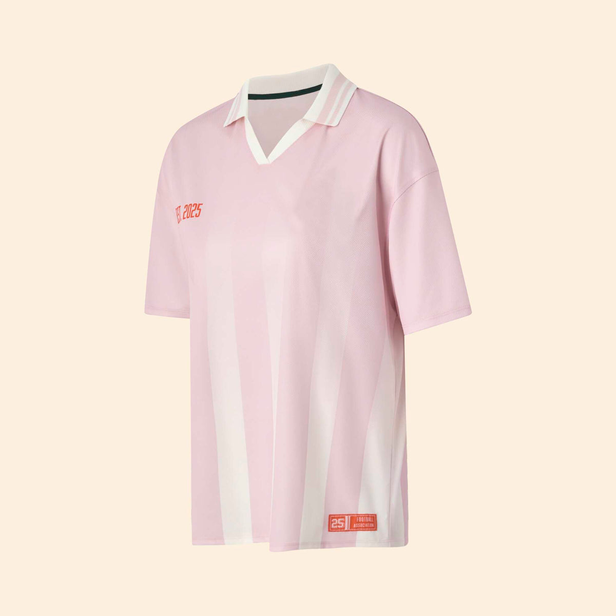 Short-sleeved football t-shirt PINK