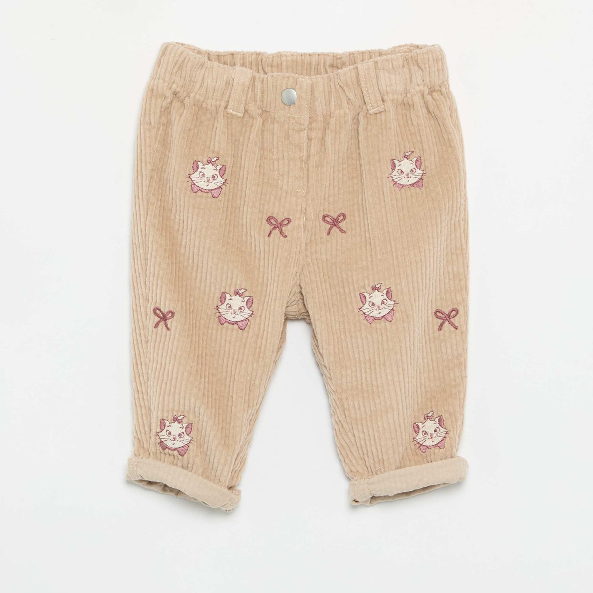 Marie Disney Corduroy Pants BROWN