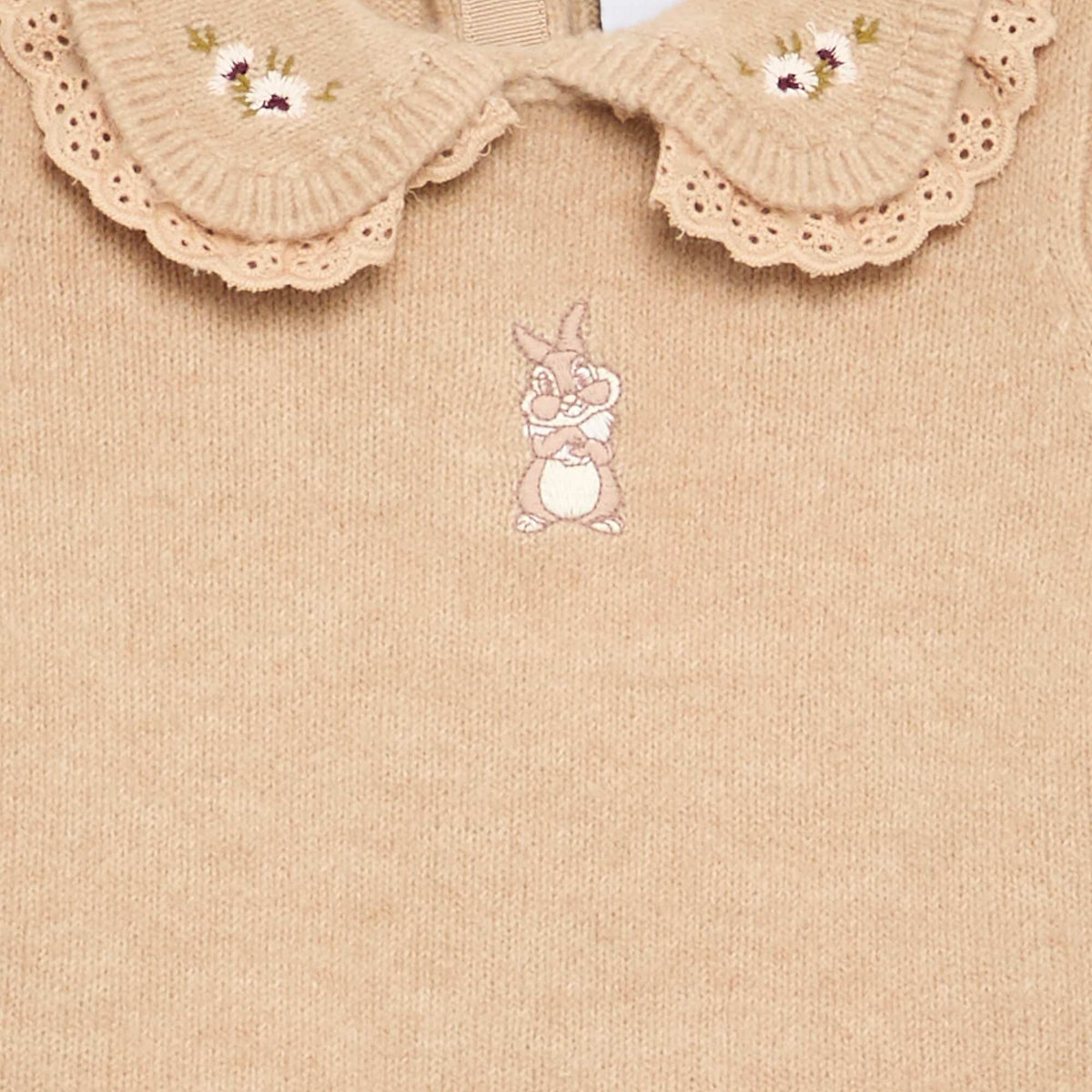 'Disney' 2-piece Knitted Set - Sweater + Leggings BEIGE