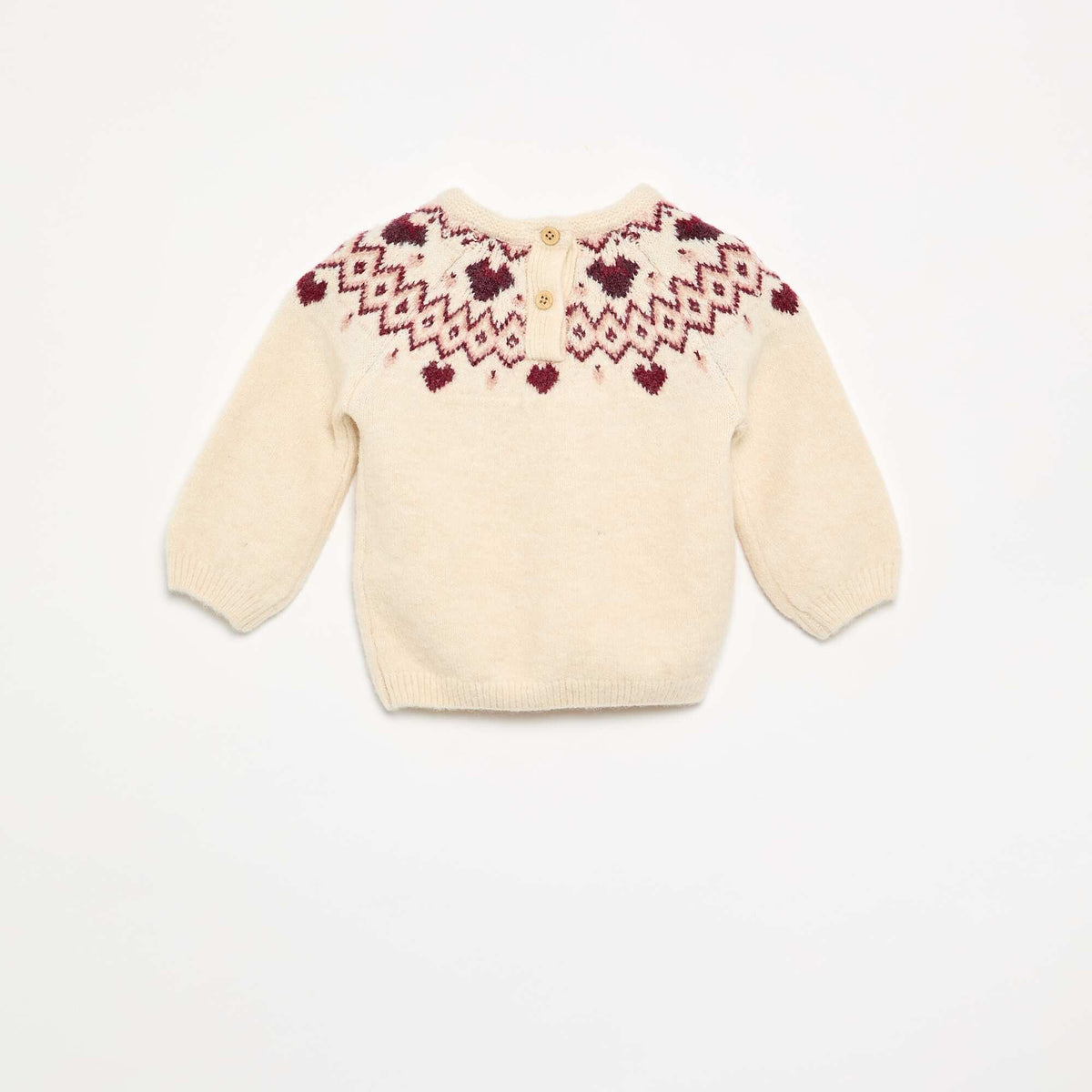 Disney 'Minnie' Round Neck Sweater WHITE