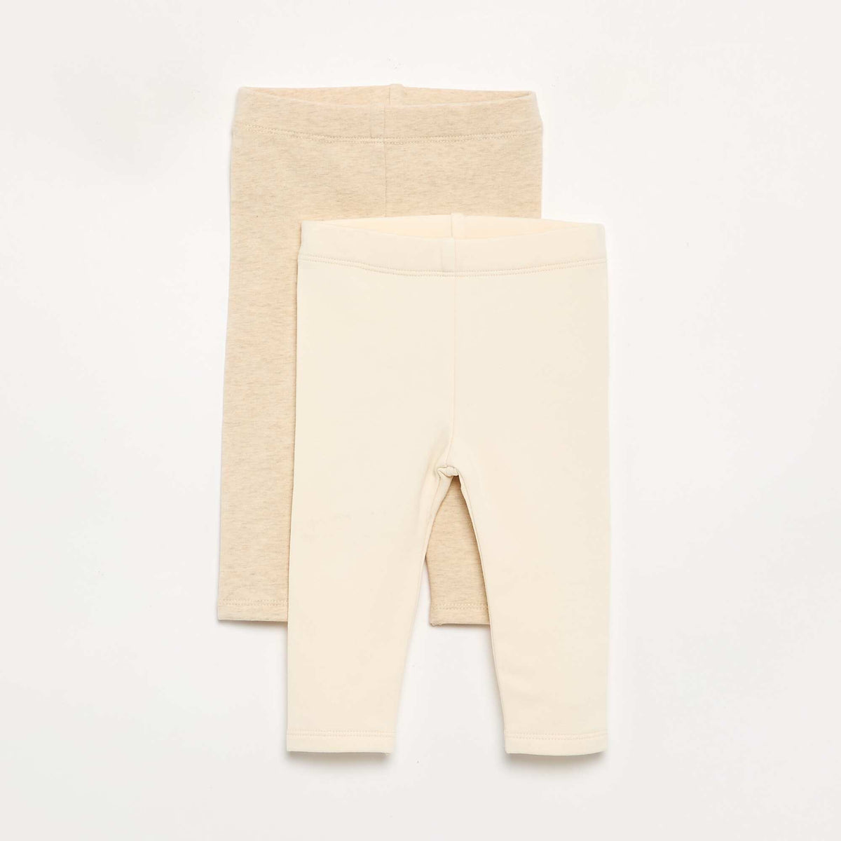 2-Pack Fleece Leggings BEIGE