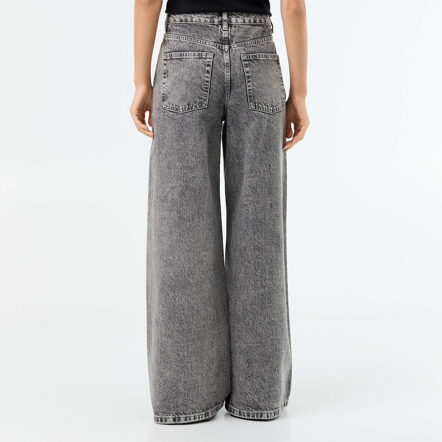 Wide Leg Jeans GREY