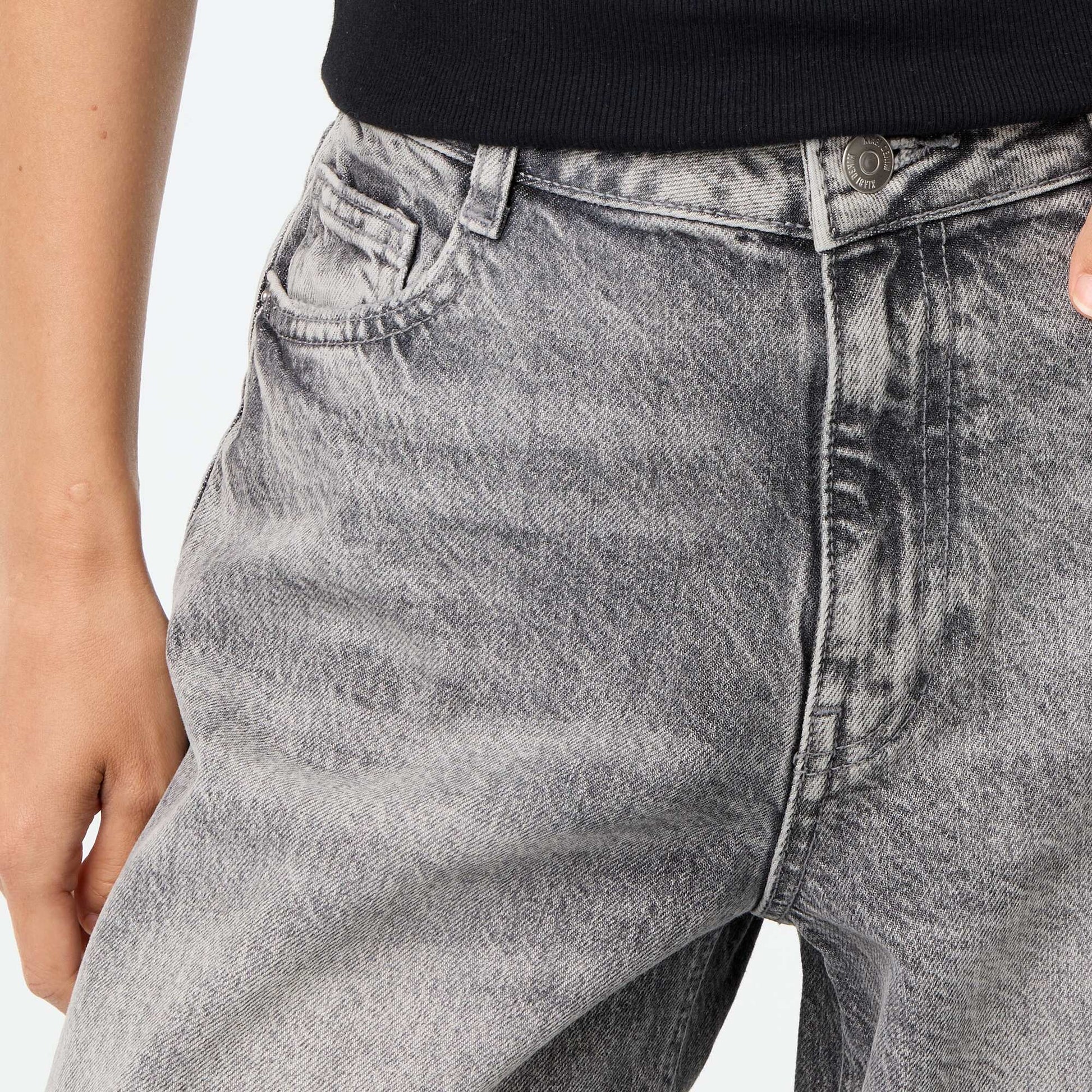 Wide Leg Jeans GREY