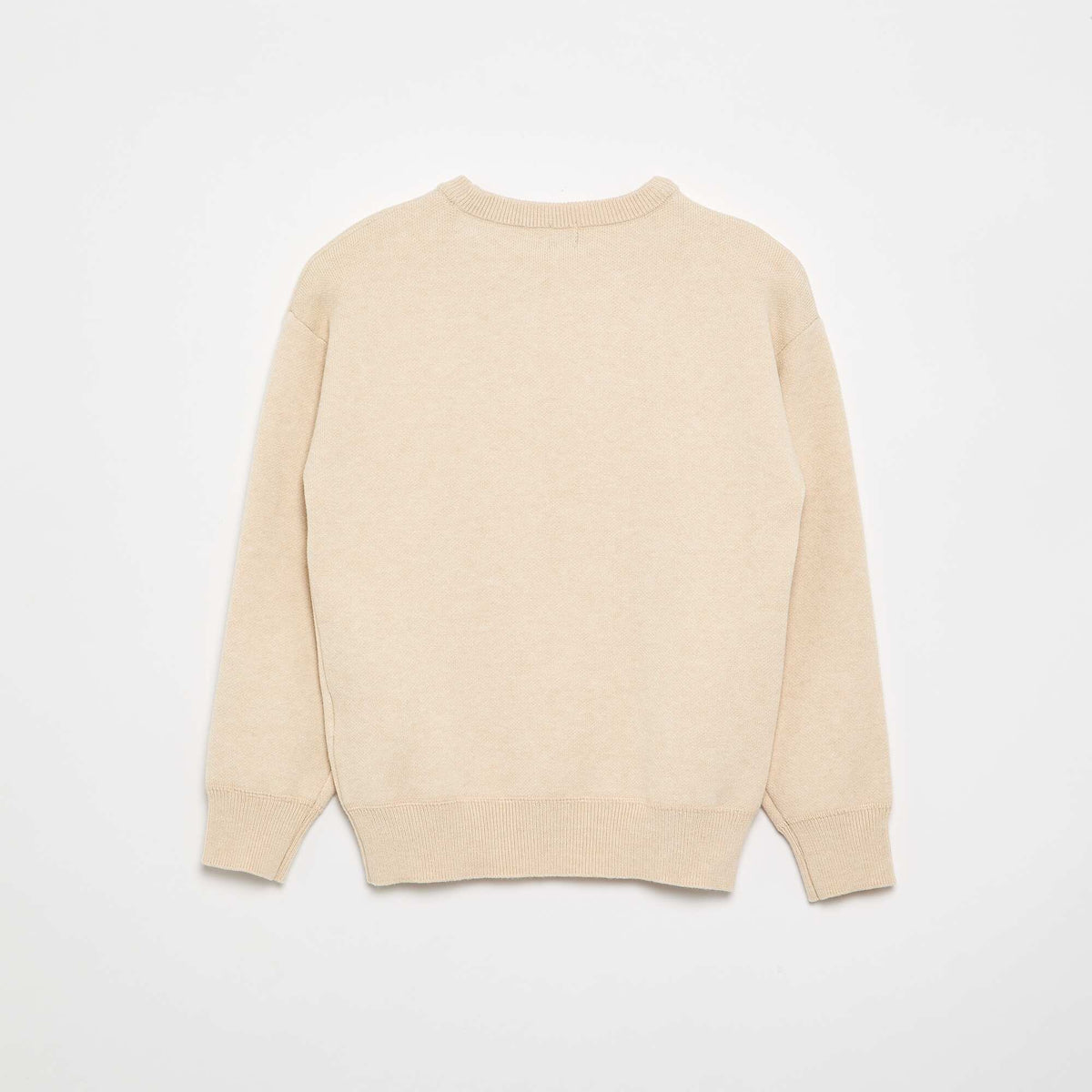 Long-sleeved sweater BEIGE