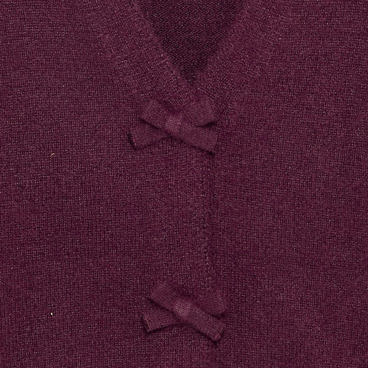 Knit sweater with knot detail PINK