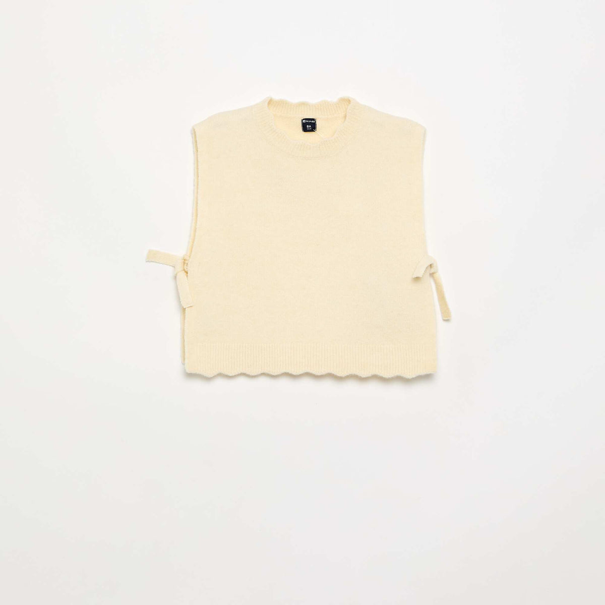 Sleeveless Jumper ECRU