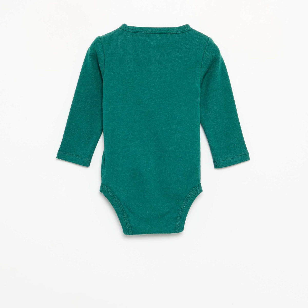 2-Piece Set: Long-Sleeved Bodysuit & Leggings GREEN