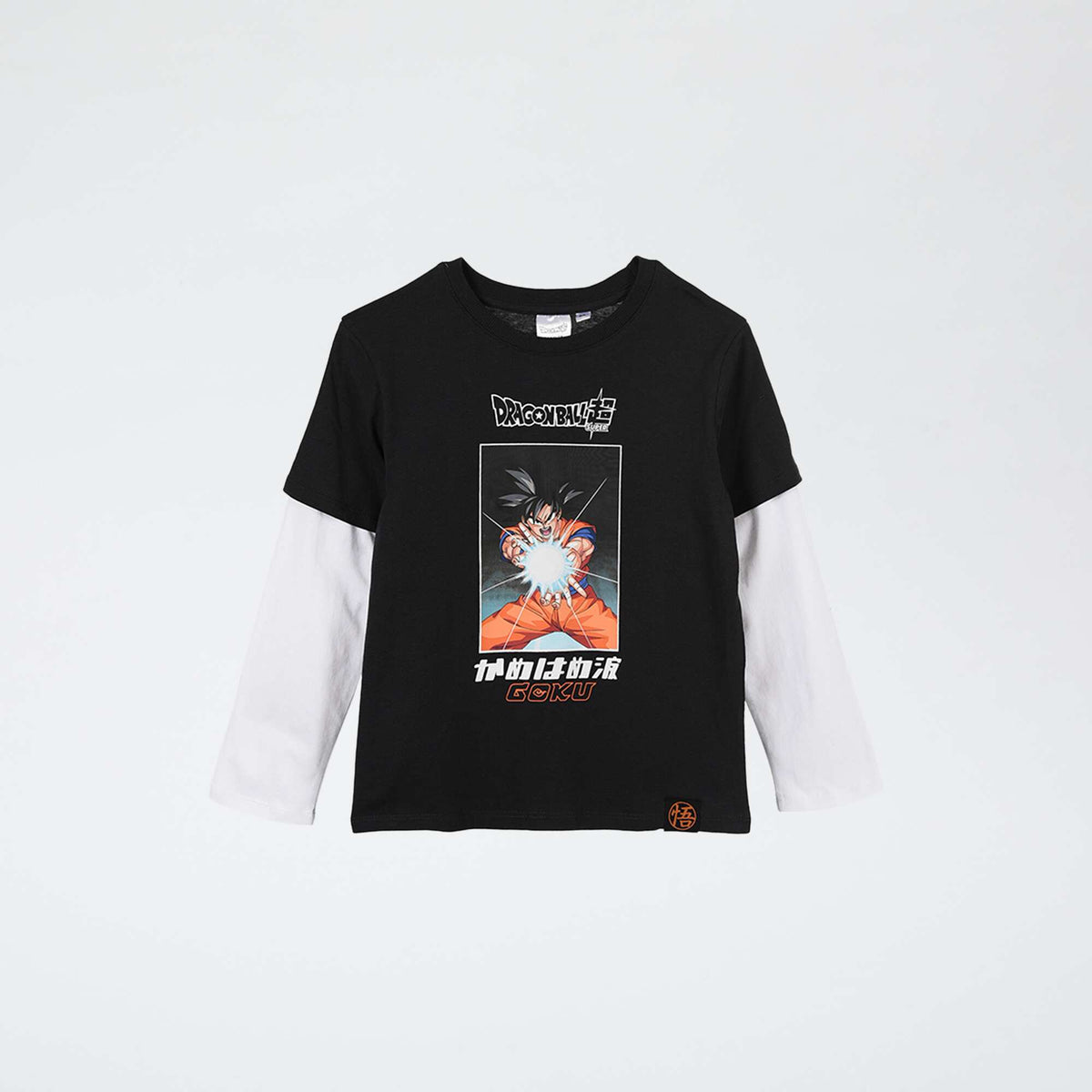 'Dragon Ball Z' 2-in-1 Long-Sleeved T-Shirt BLACK