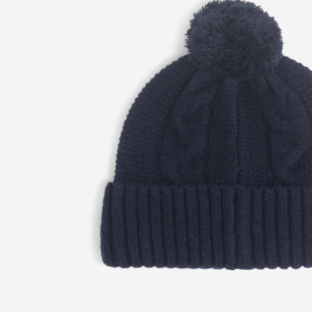 Knit Beanie and Snood Set - 2-Piece BLUE