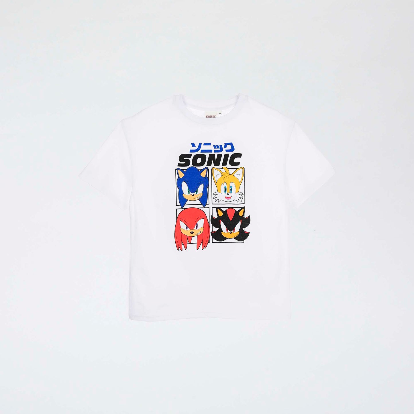 'Sonic' Short-Sleeved T-shirt WHITE