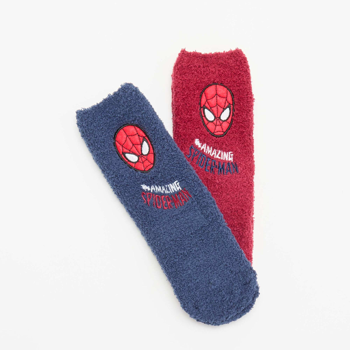 2-pack of 'Marvel' 'Spider-Man' Non-Slip Socks BLUE