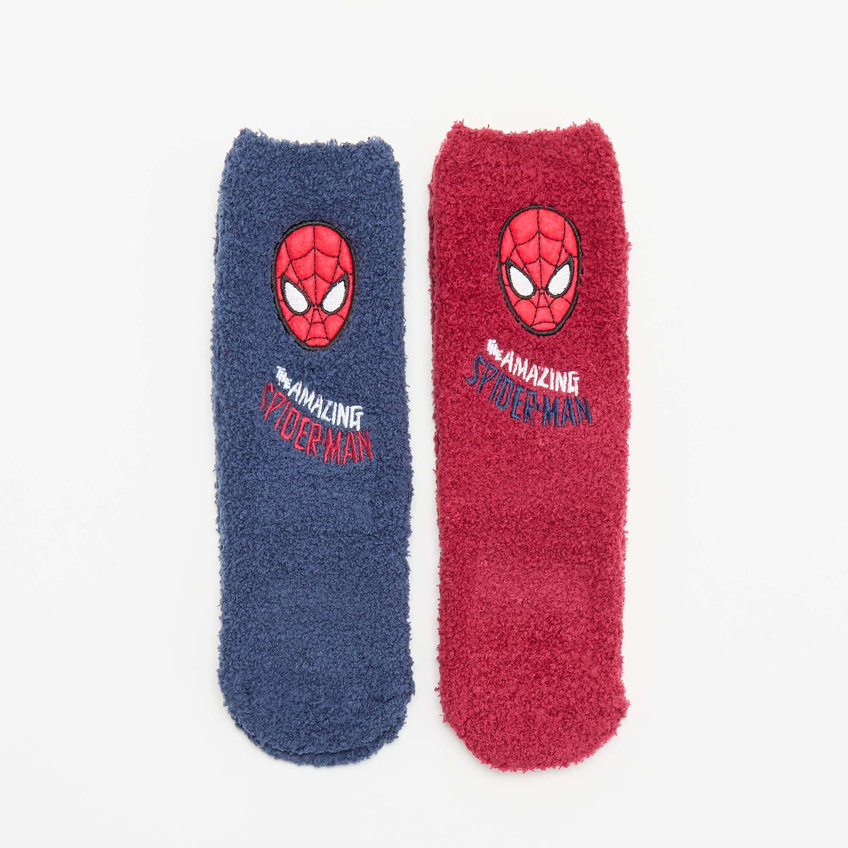 2-pack of 'Marvel' 'Spider-Man' Non-Slip Socks BLUE