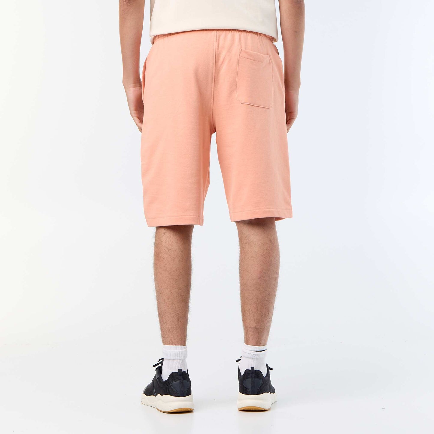 French Terry Bermuda Shorts ORANGE